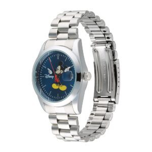 Disney Mickey Collectors Edition watch 35mm Blue face / Silver body