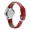 Disney Mickey Minnie Mouse In Love Ladies Watch Red Leather Band