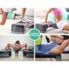 Everfit 3 Level Aerobic Step Exercise Stepper 78cm Gym Home Fitness