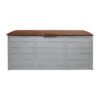 Gardeon Outdoor Storage Box 290L Lockable Organiser Garden Deck Shed Tool Brown