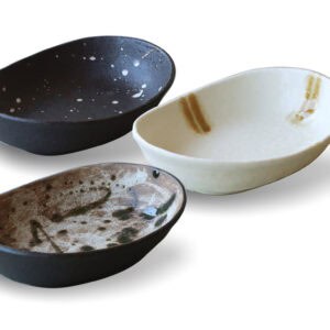 Wabisabi Oval Bowl Set of 3