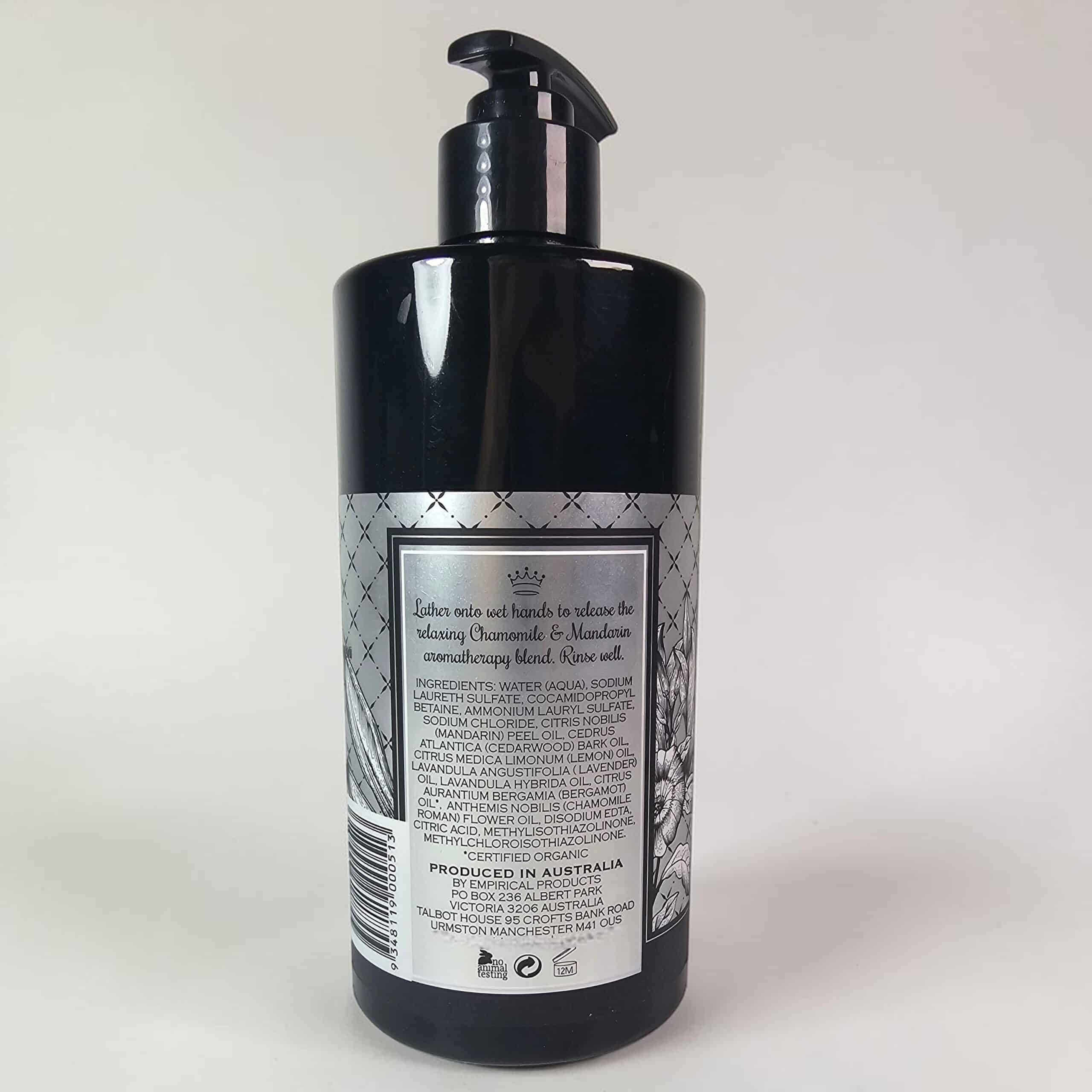 Botanicals Chamomile & Mandarin Aromatherapy Hand Wash 500ml - Image 2