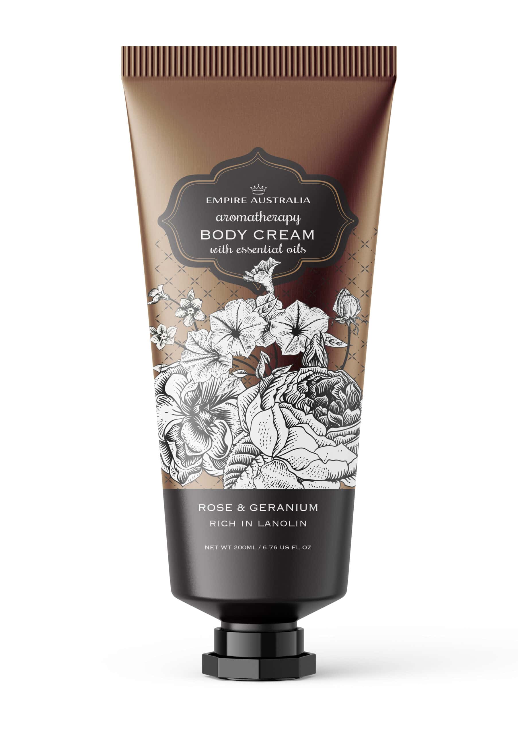 Botanicals Rose & Geranium Aromatherapy Body Cream 235gm