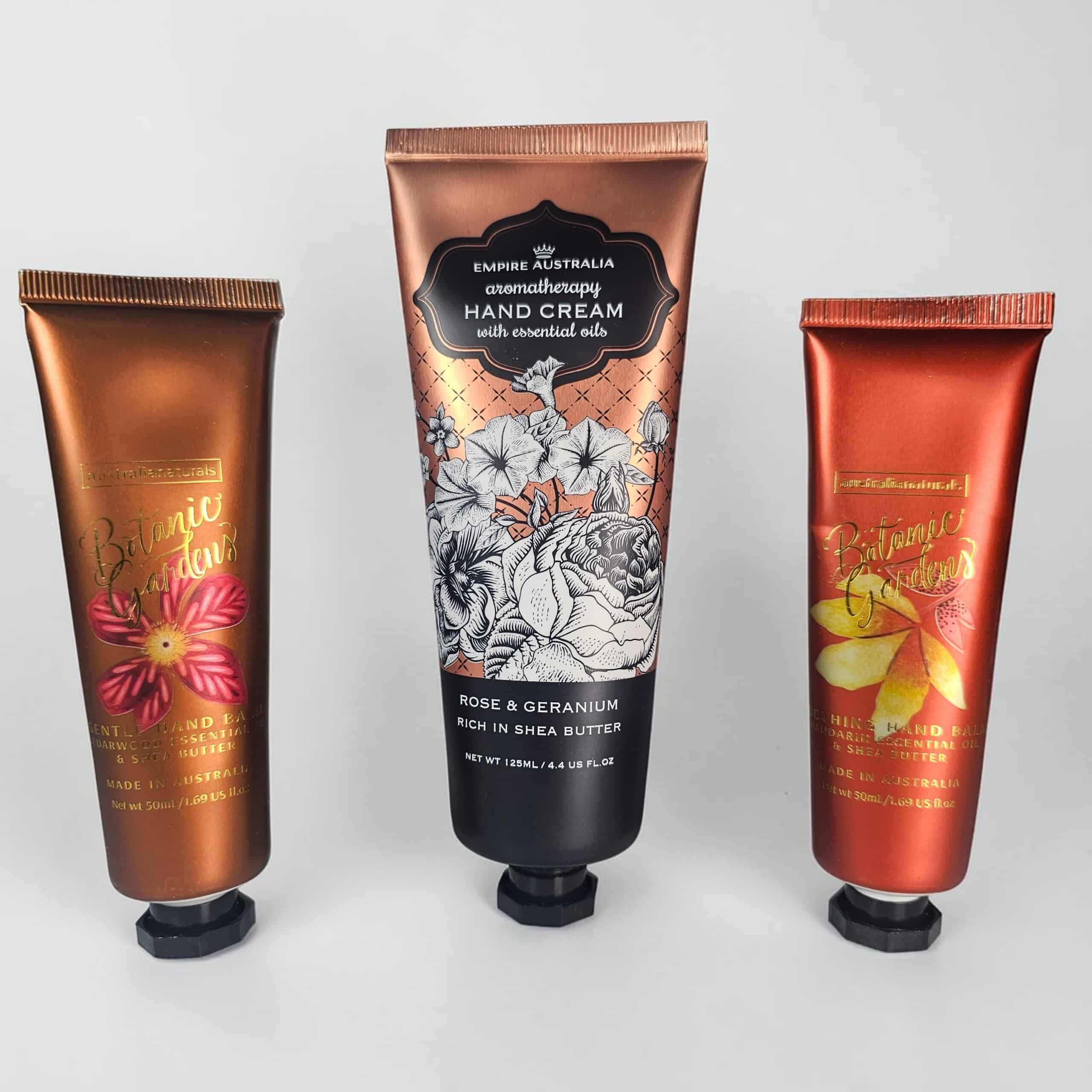 The Hand Care Trio — Rose & Geranium, Cedarwood and Mandarin
